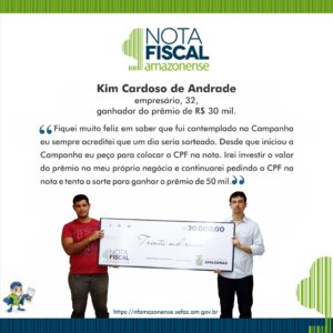 Kim Cardoso de Andrade - 30 mil